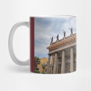 Mexico. Guanajuato. Teatro Juarez. Mug